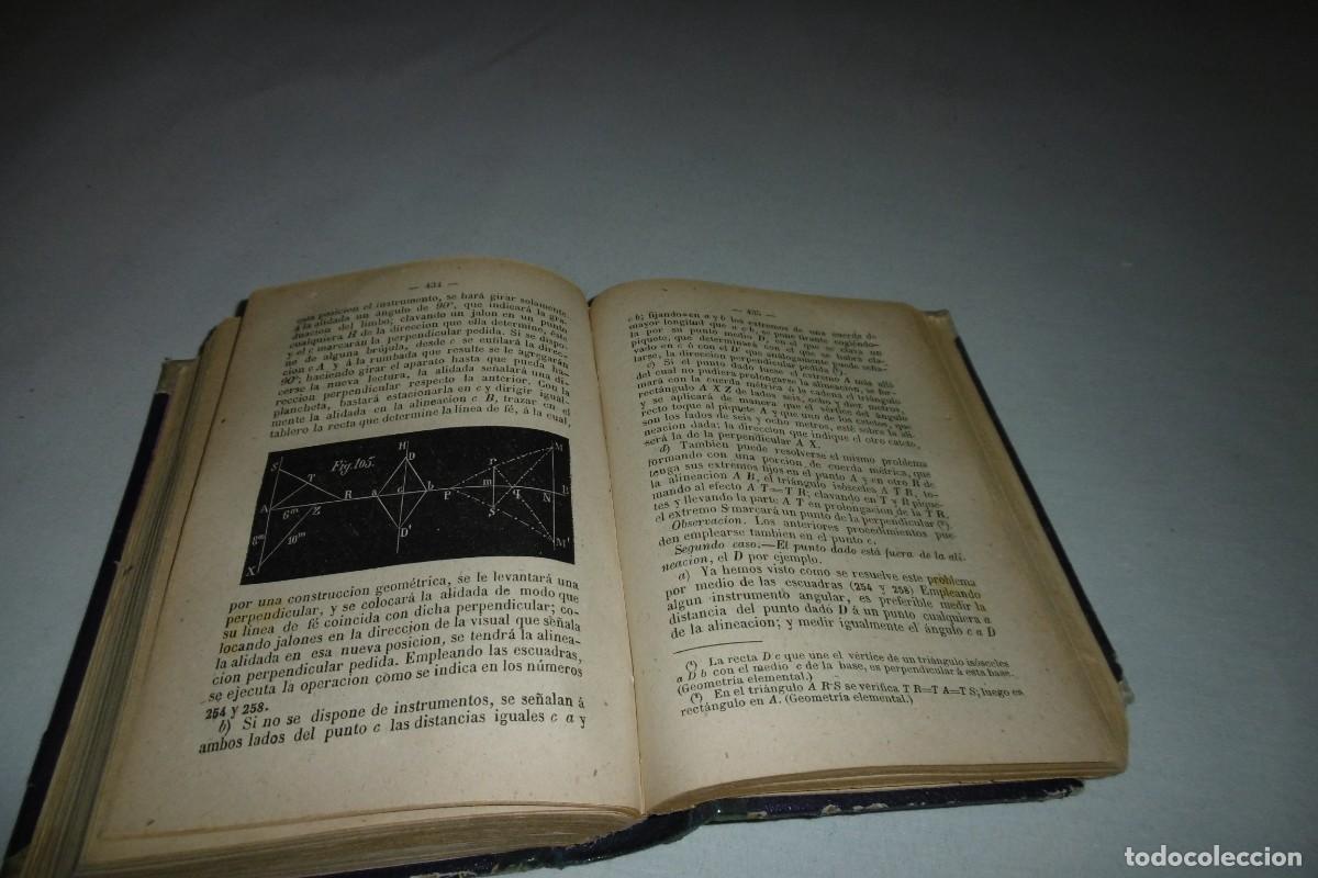 Libros de segunda mano: LIBRO MILITAR DE 1870 Elementos de Topograf&iacute;a - Foto 6