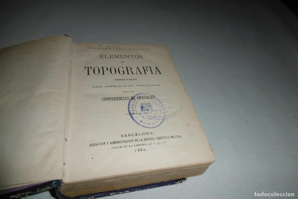Libros de segunda mano: LIBRO MILITAR DE 1870 Elementos de Topograf&iacute;a - Foto 15