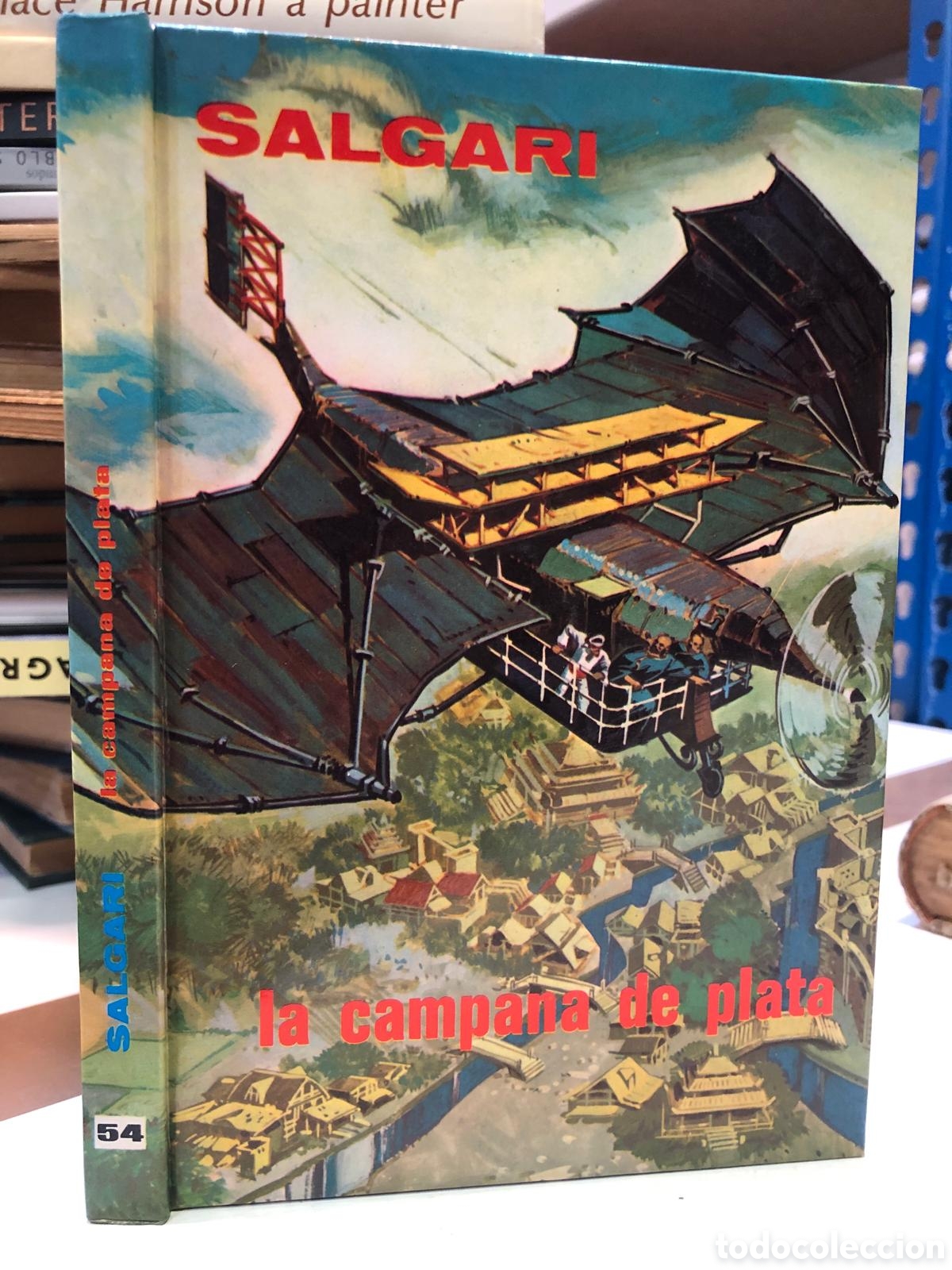 Libros de segunda mano: La campana de plata - Salgari - Foto 1