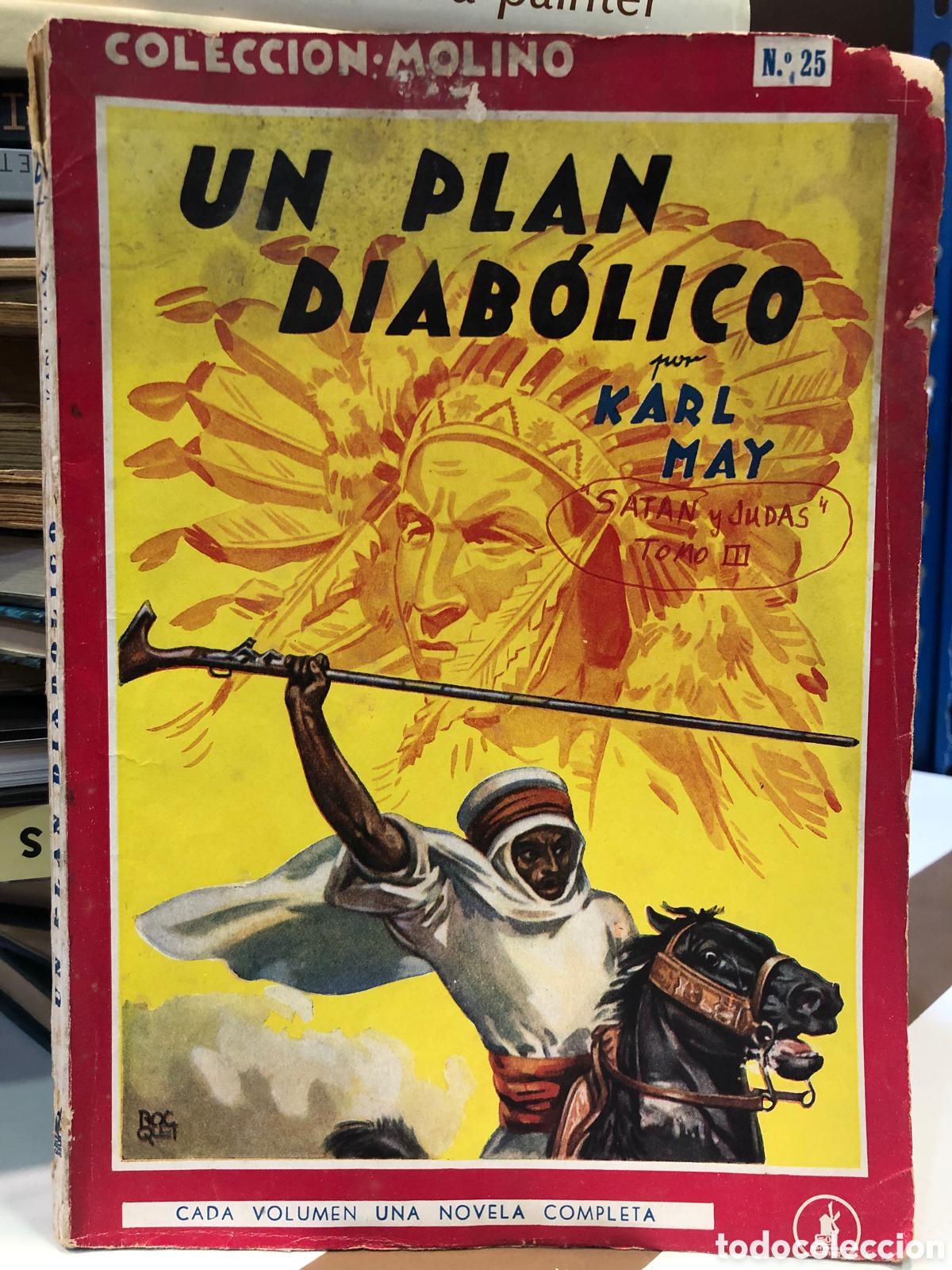 Libros de segunda mano: Un plan diab&oacute;lico - Karl May - Foto 1