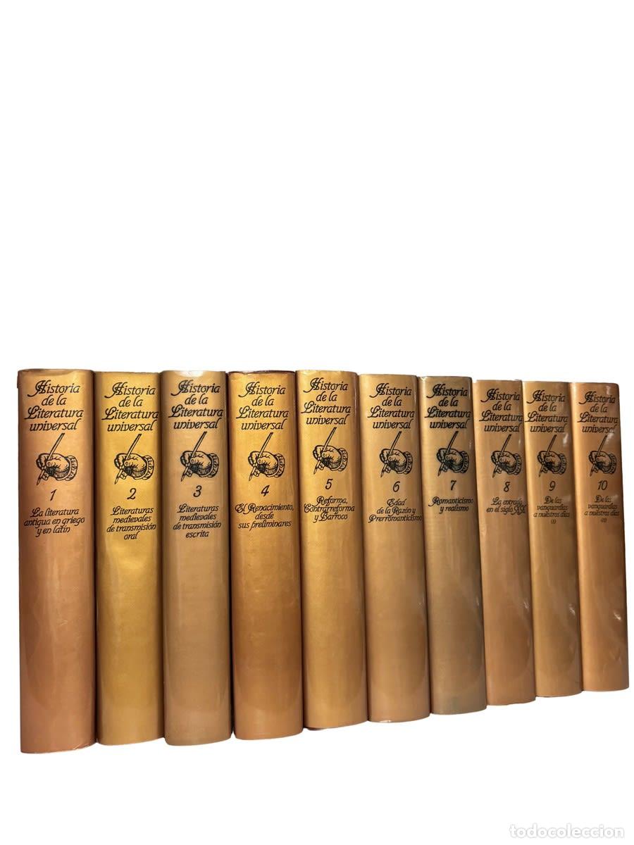 Second hand books: Lote Historia de la Literatura Universal 10 tomos - Mart&iacute;n de Riquer y Jos&eacute; Mar&iacute;a Valverde