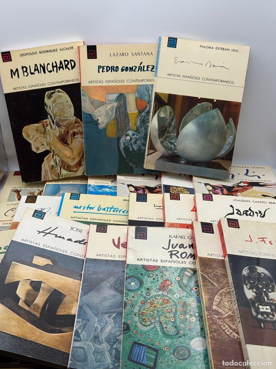 Libros de segunda mano: Lote de 21 vol&uacute;menes de la colecci&oacute;n &ldquo;Artistas Espa&ntilde;oles Contempor&aacute;neos&rdquo; - Varios