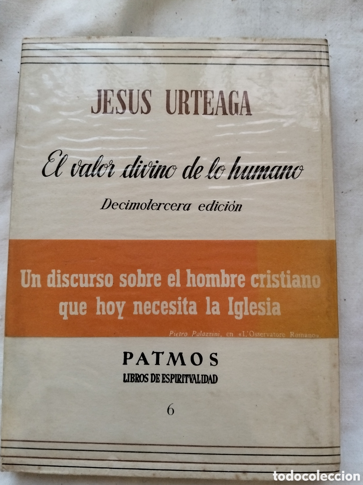 Libros de segunda mano: EL VALOR DIVINO DE LO HUMANO JES&Uacute;S URTEAGA 2966