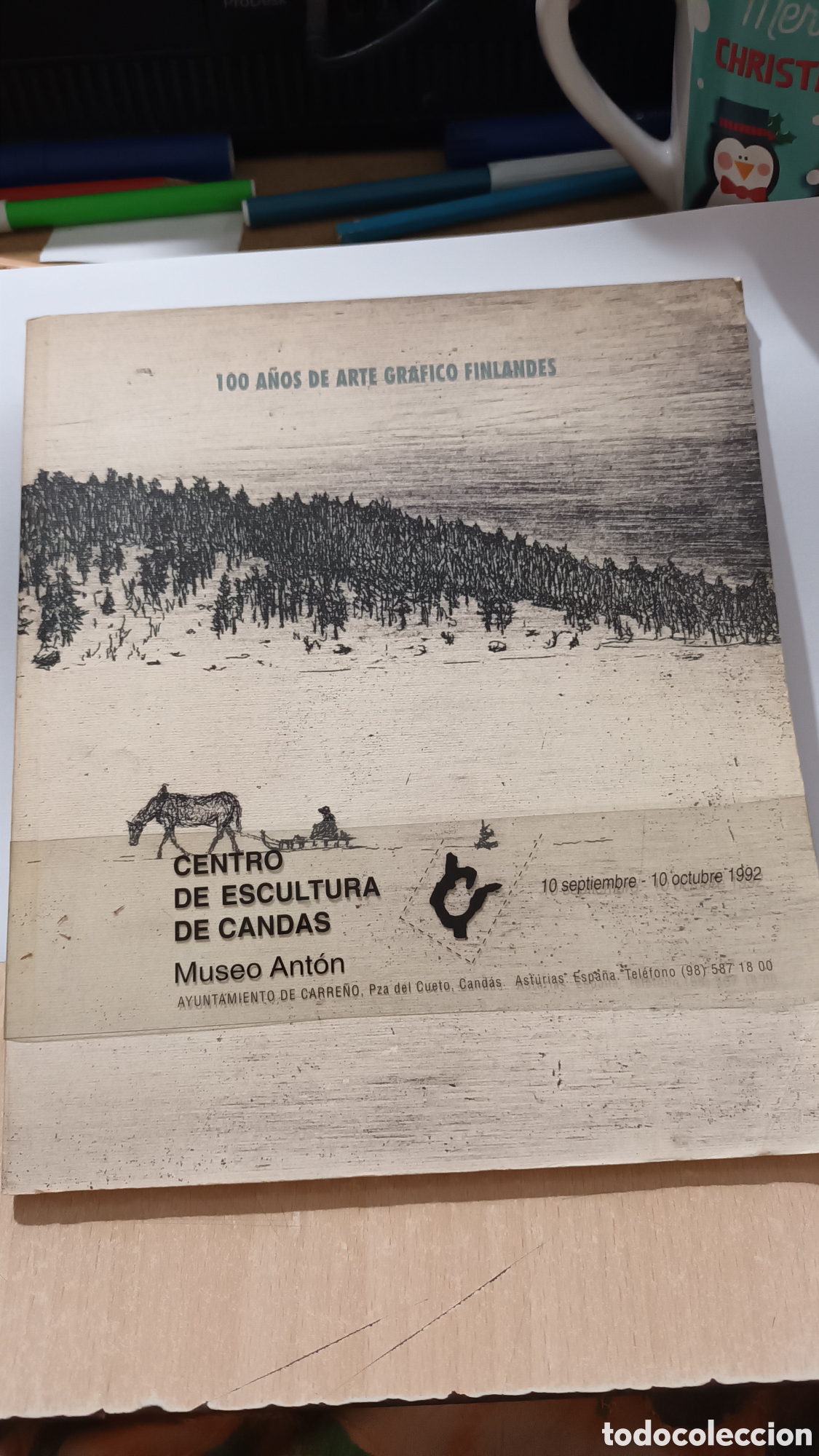 Second hand books: 100 a&ntilde;os de arte gr&aacute;fico finlandes, centro de cultura de Candas, museo Ant&oacute;n
