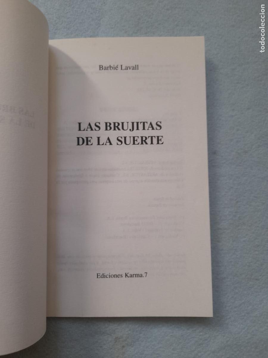 Libros de segunda mano: Las Brujitas de la Suerte. Barbie Lavall. - Foto 3