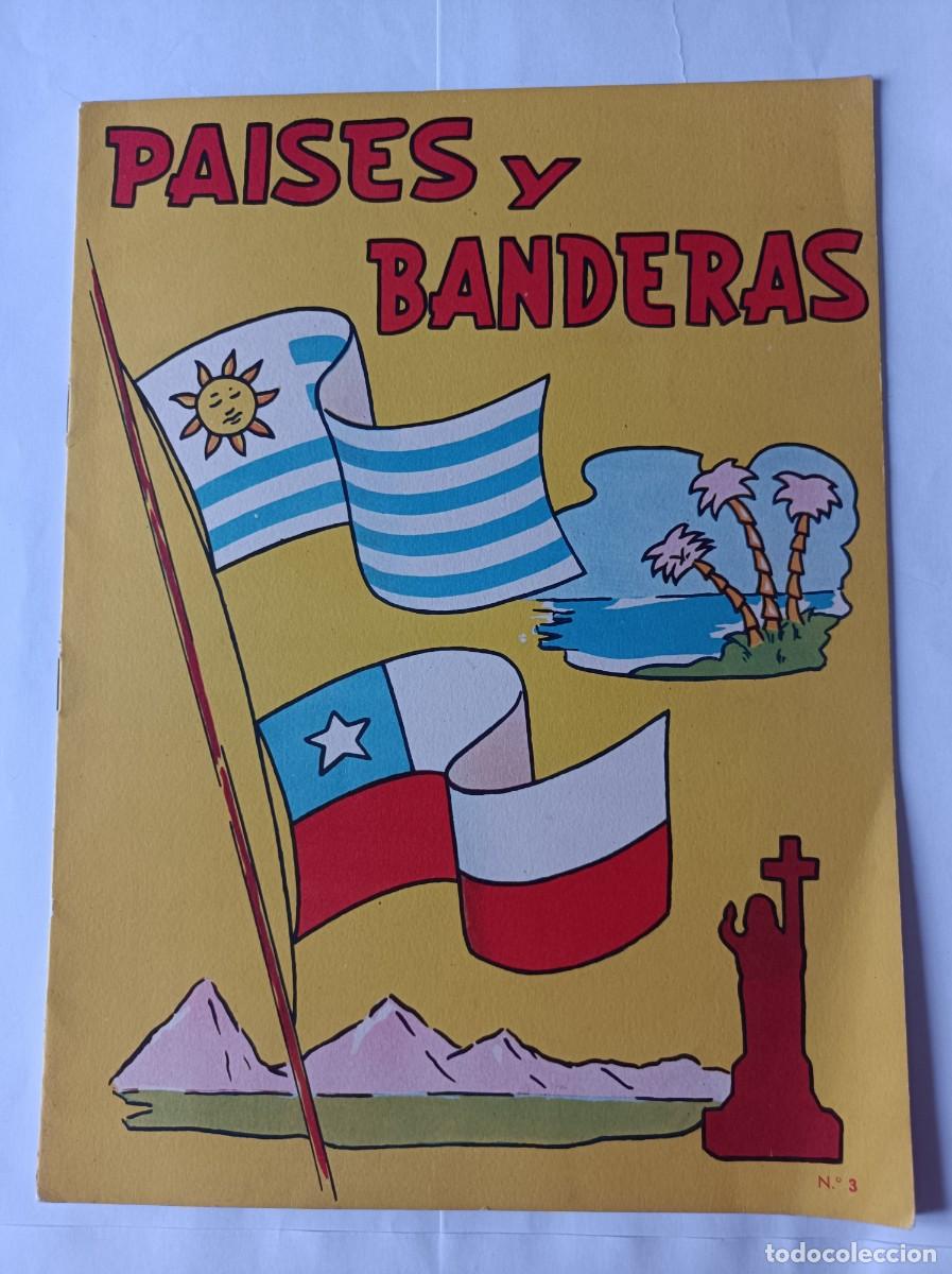 Livros em segunda m&atilde;o: CUADERNILLO PARA COLOREAR PA&Iacute;SES Y BANDERAS N&ordm; 3 EDITORIAL FHER