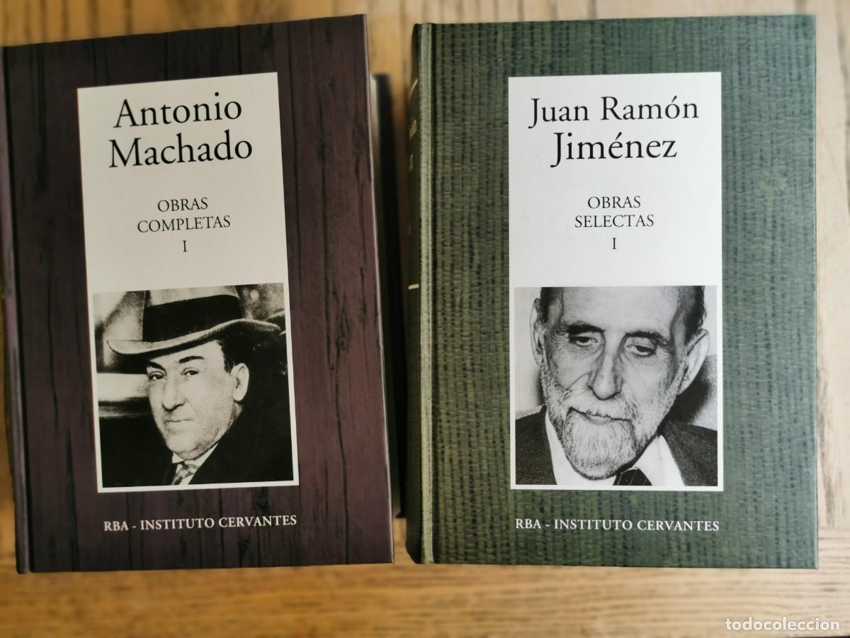 Second hand books: Dos libros del Instituto Cervantes. (RBA) (Juan Ram&oacute;n Jim&eacute;nez 1 y Antonio Machado 1