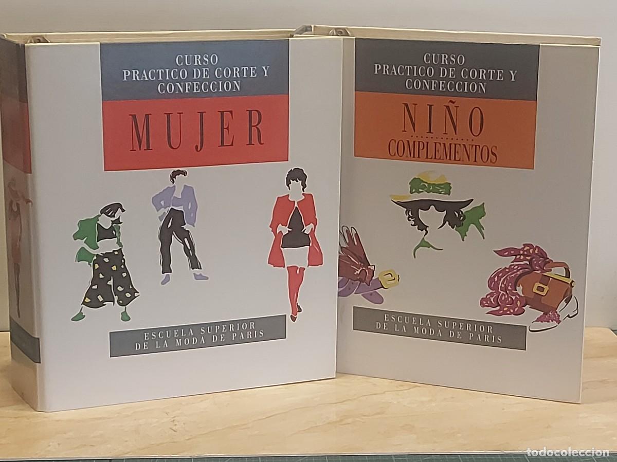 Libros de segunda mano: CURSO PR&Aacute;CTICO DE CORTE Y CONFECCI&Oacute;N | MUJER + NI&Ntilde;O Y COMPLEMENTOS | ESINE 1995 - Foto 2