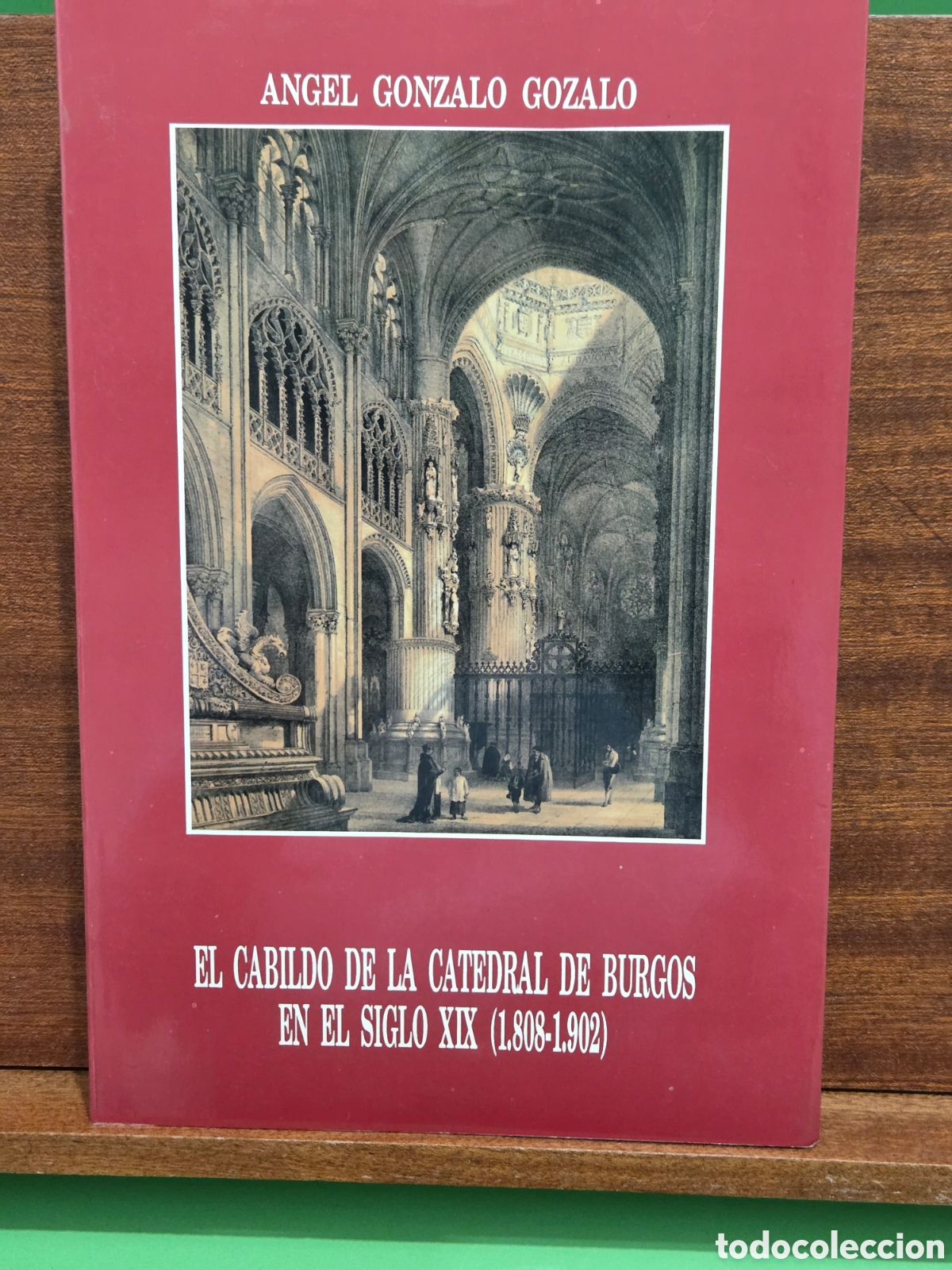 Libros de segunda mano: &rdquo;&rdquo;EL CABILDO DE LA CATEDRAL DE BURGOS EN EL SIGLO XIX&rdquo;&rdquo;...(1808-1902)...ANGEL GONZALO GONZALO...1993