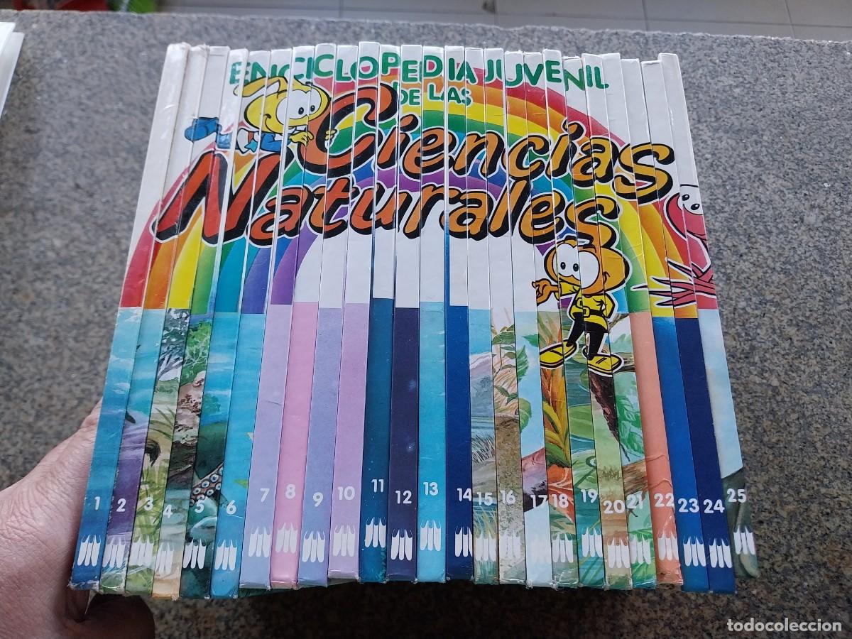 Livros em segunda m&atilde;o: ENCICLOPEDIA JUVENIL DE LAS CIENCIAS NATURALES -- DEL 1 AL 25 --