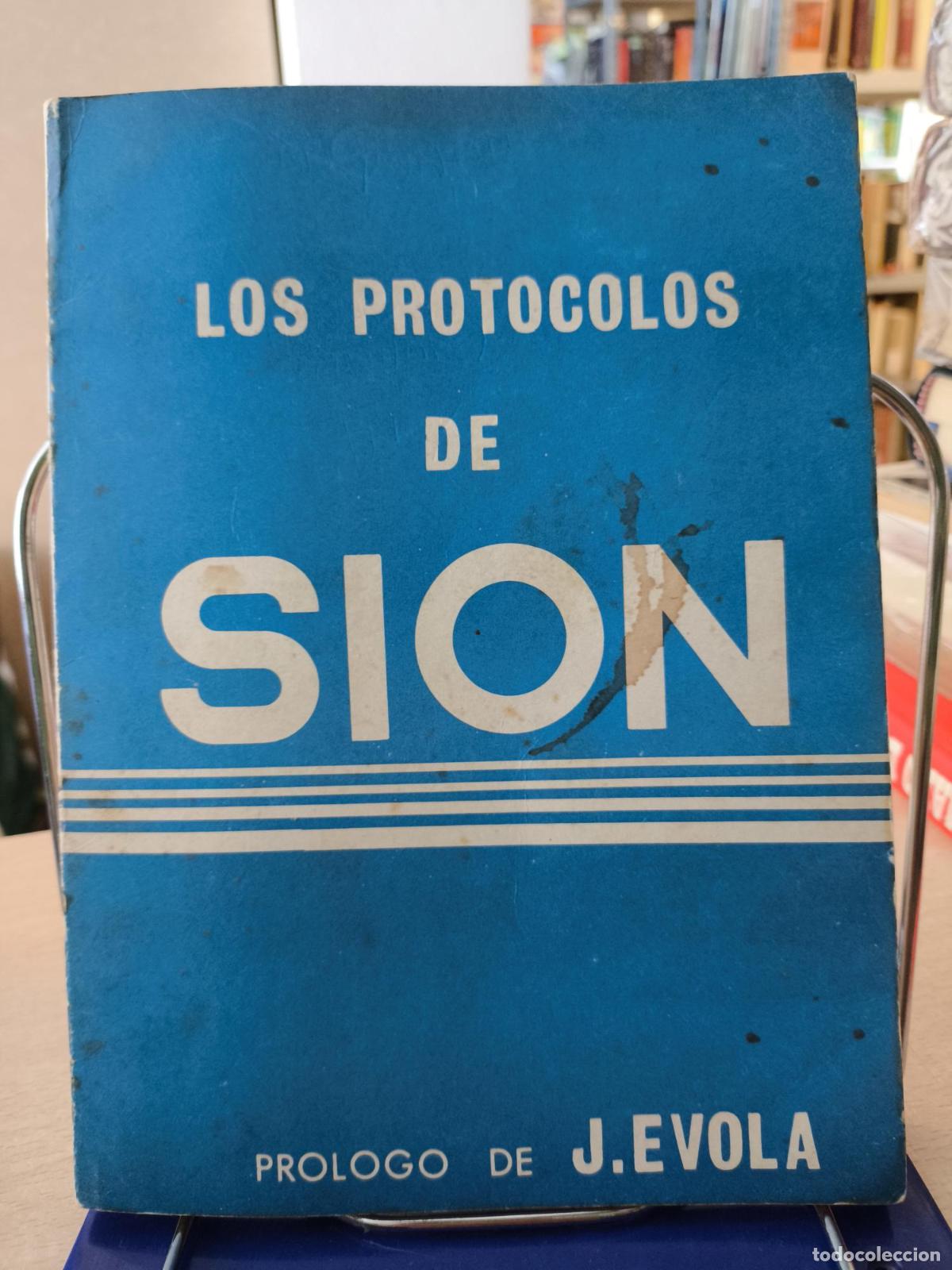 Second hand books: LOS PROTOCOLOS DE SION - CEDADE - PROLOGO J. EVOLA - Vv. Aa.