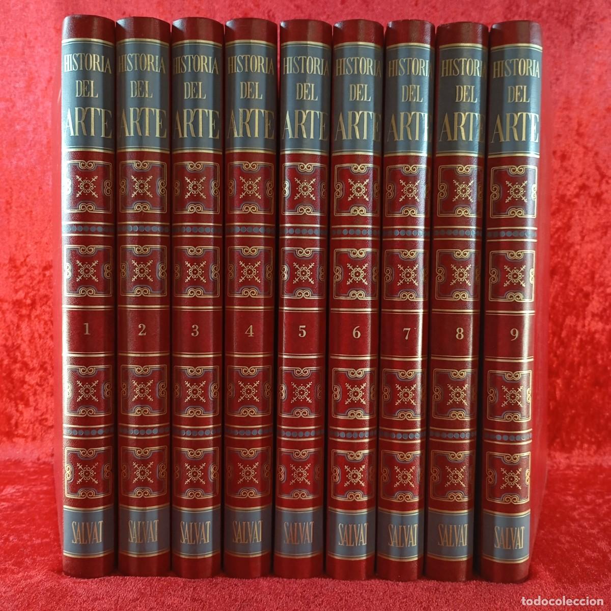 Second hand books: HISTORIA DEL ARTE - J. PIJOAN - SALVAT EDITORES - GRAN COLECCI&Oacute;N 9 TOMOS - VER FOTOS / 1361