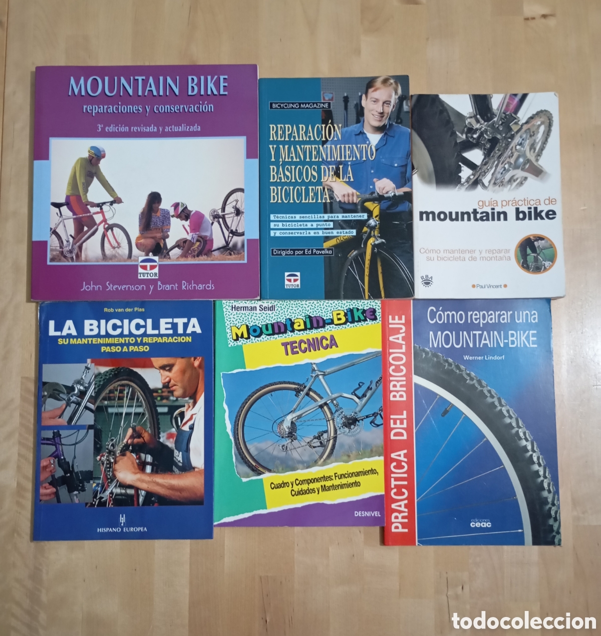 Libros de segunda mano: Mountain Bike Ciclismo Bicicleta Gu&iacute;as Manuales T&eacute;cnicos Mec&aacute;nica BTT Cl&aacute;sica Klein Kona Marin GT