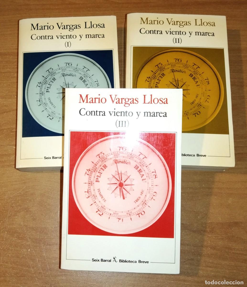 Libros de segunda mano: MARIO VARGAS LLOSA - CONTRA VIENTO Y MAREA - SEIX BARRAL, 1986-1990