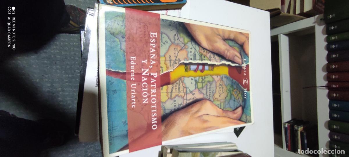 Libros de segunda mano: ESPA&Ntilde;A, PATRIOTISMO Y NACION / EDURNE URIARTE