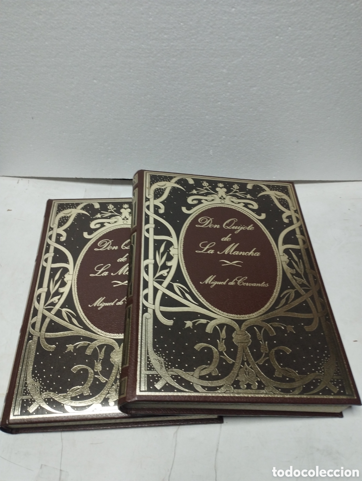 Libros de segunda mano: DOS TOMOS EL INGENIOSO HIDALGO DON QUIJOTE DE LA MANCHA, EDICION LIMITADA