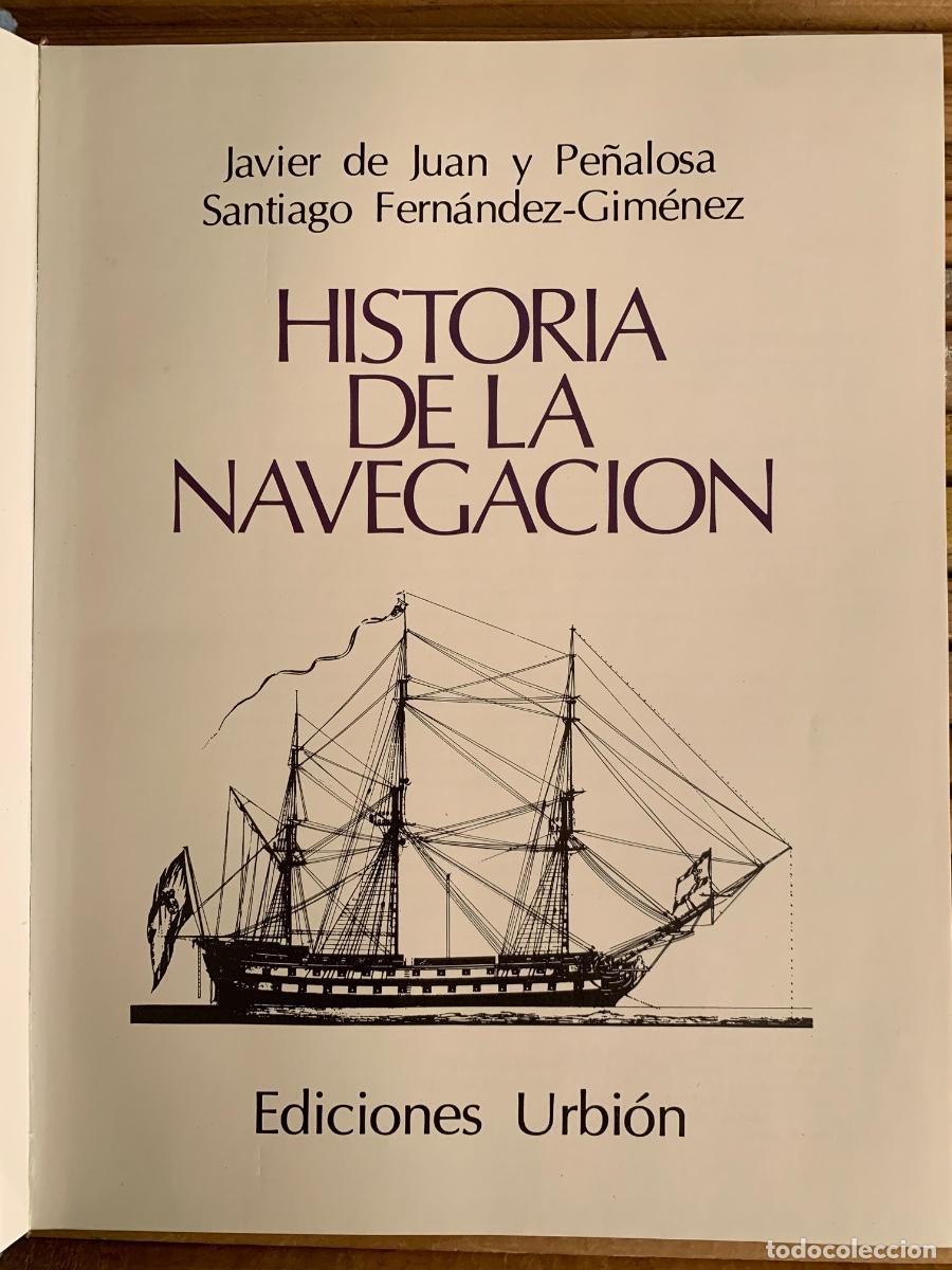 Libros de segunda mano: Historia de la Navegaci&oacute;n