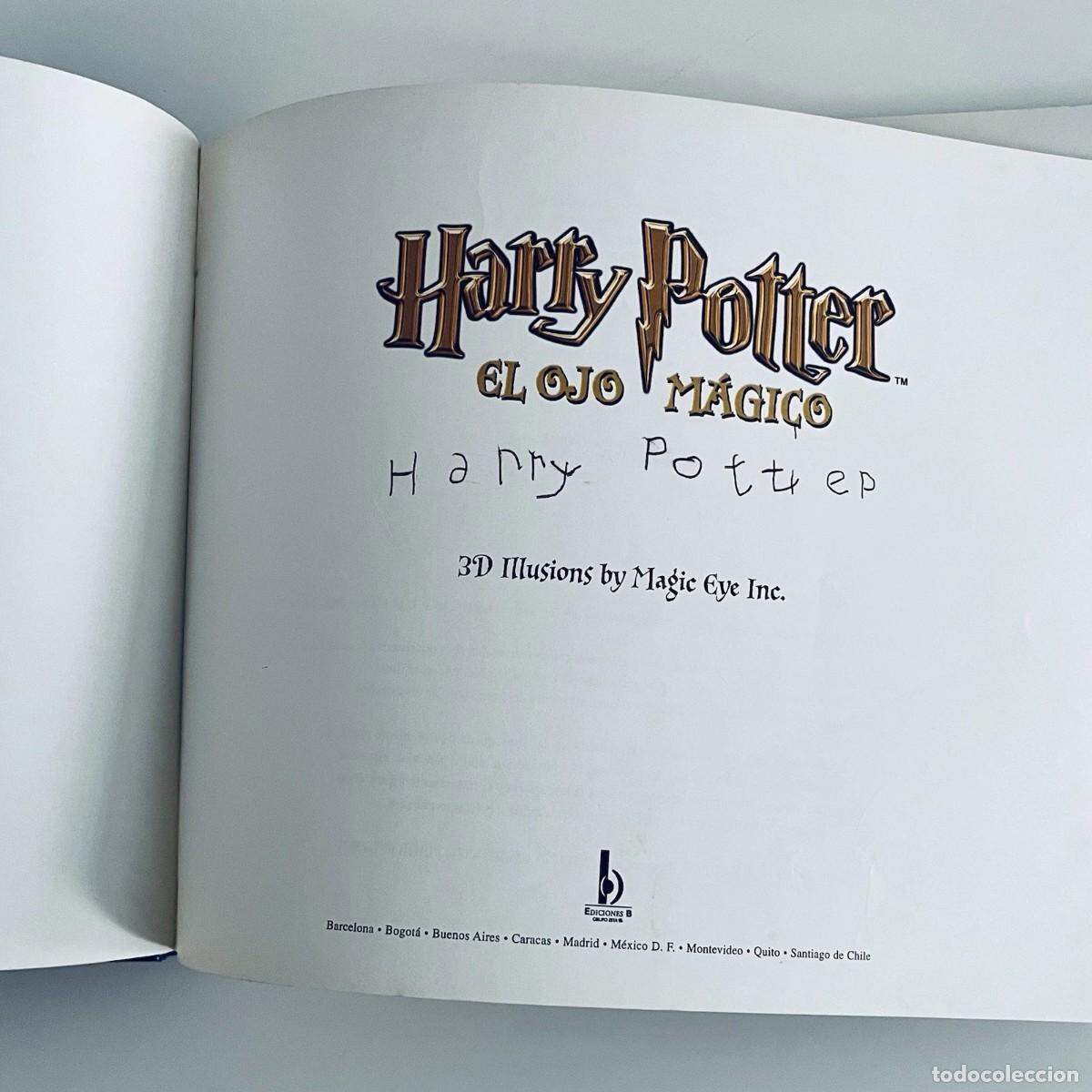 Libros de segunda mano: Libro juego Harry Potter El Ojo Magico 2001 Ediciones B 1a Edicion - Foto 5