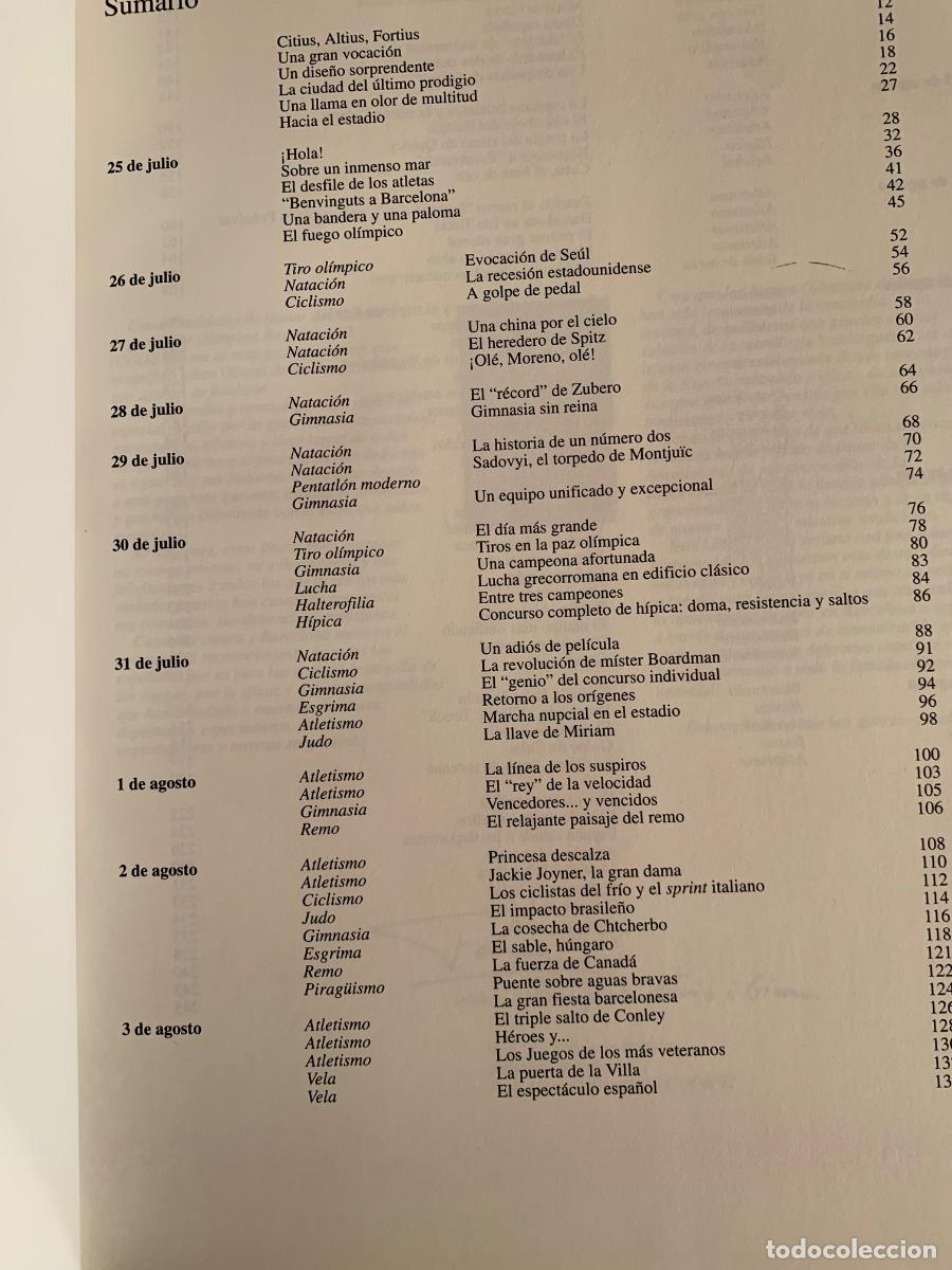 Libros de segunda mano: Barcelona 92, libro oficial de los juegos - Foto 2
