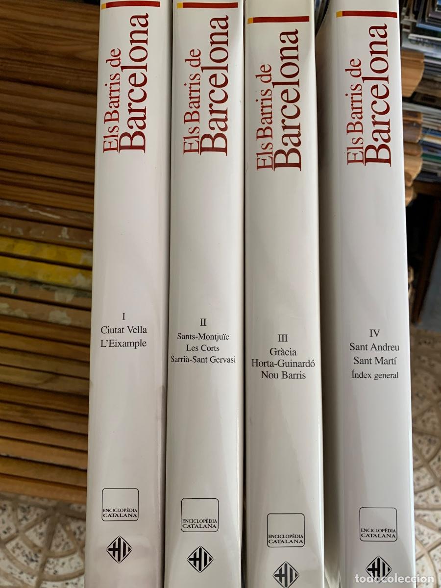 Libros de segunda mano: Els Barris de Barcelona (4 volumens, completa)