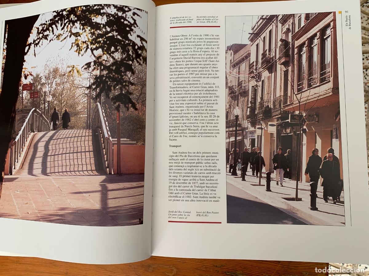 Libros de segunda mano: Els Barris de Barcelona (4 volumens, completa) - Foto 4
