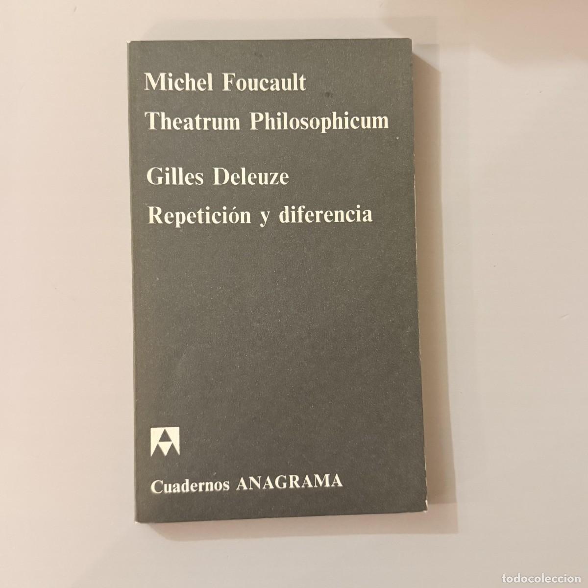Libros de segunda mano: Foucault / Deleuze - Theatrum Philosophicum / Repetici&oacute;n y diferencia