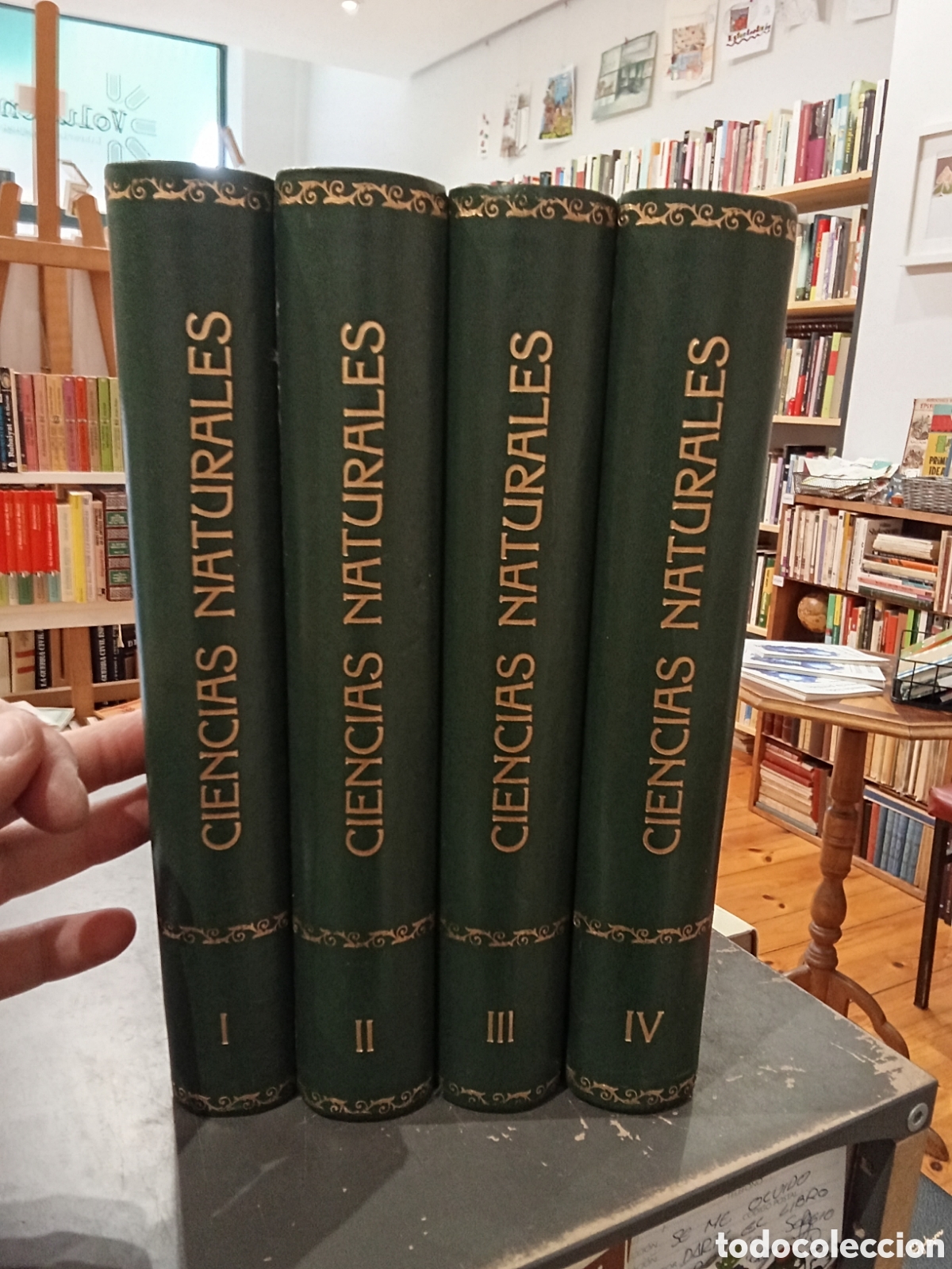 Libros de segunda mano: Ciencias naturales 4 Vol&uacute;menes - Bruguera