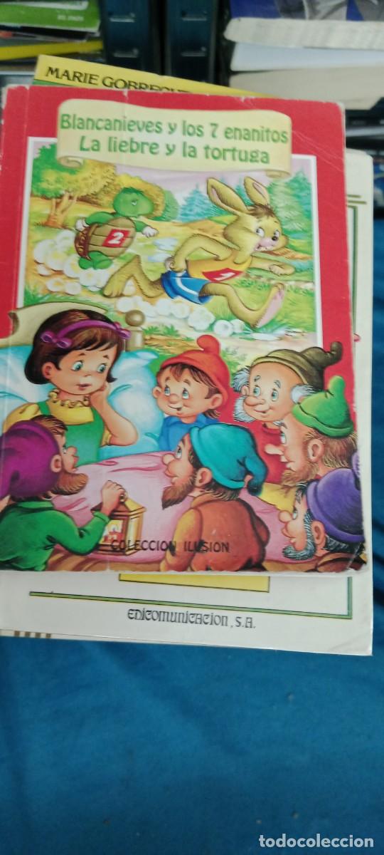 Libros de segunda mano: BLANCANIEVES Y LOS 7 ENANITOS LA LIEBRE Y LA TORTUGA LIBRO GG-DNI