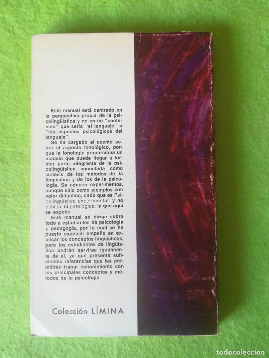 Libros de segunda mano: Introduccion a la psicolinguistica Peterfalvi ediciones alcala 1976 - Foto 2