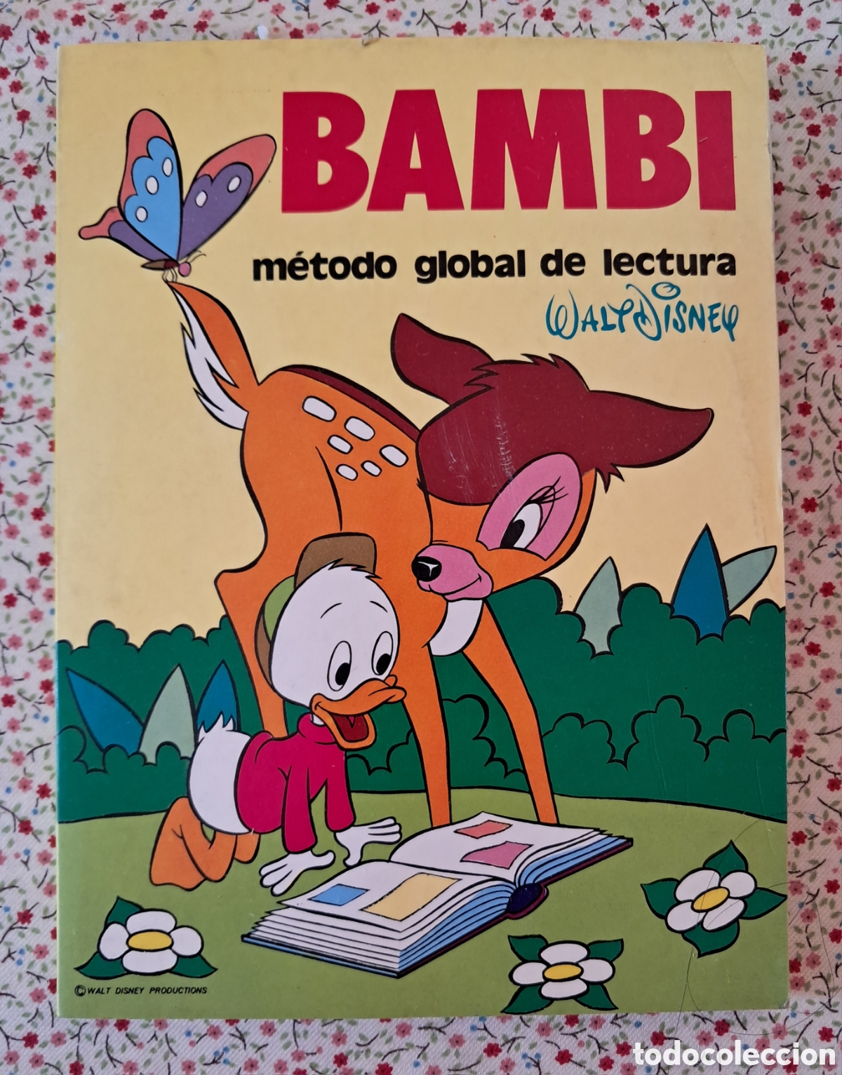 Livros em segunda m&atilde;o: Bambi. M&eacute;todo global de lectura, Colecci&oacute;n Disney Ense&ntilde;a de Ediciones Susaseta 1978. Walt Disney