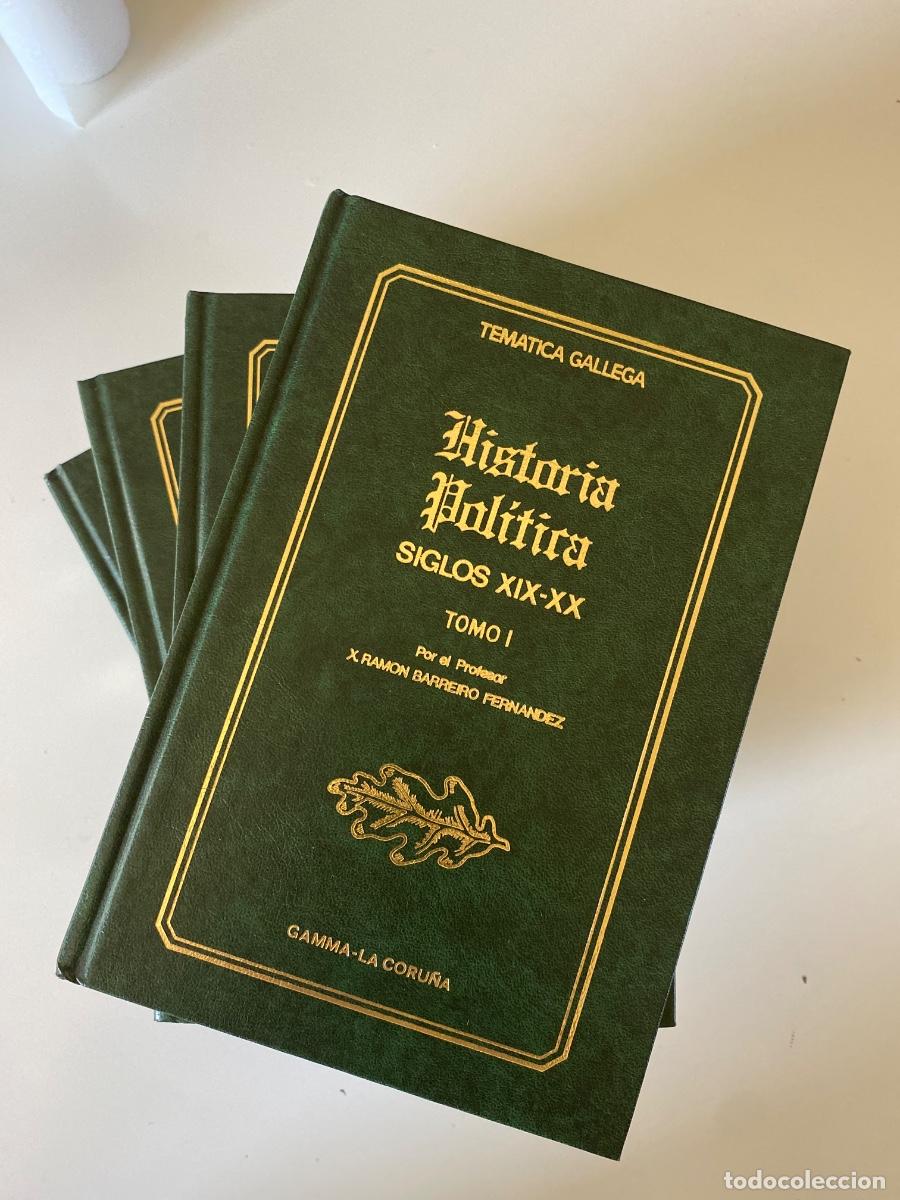 Libros de segunda mano: Galicia contempor&aacute;nea. Historia pol&iacute;tica. Siglos XIX - XX. Ram&oacute;n Barreiro Fernandez. 4 tomos.