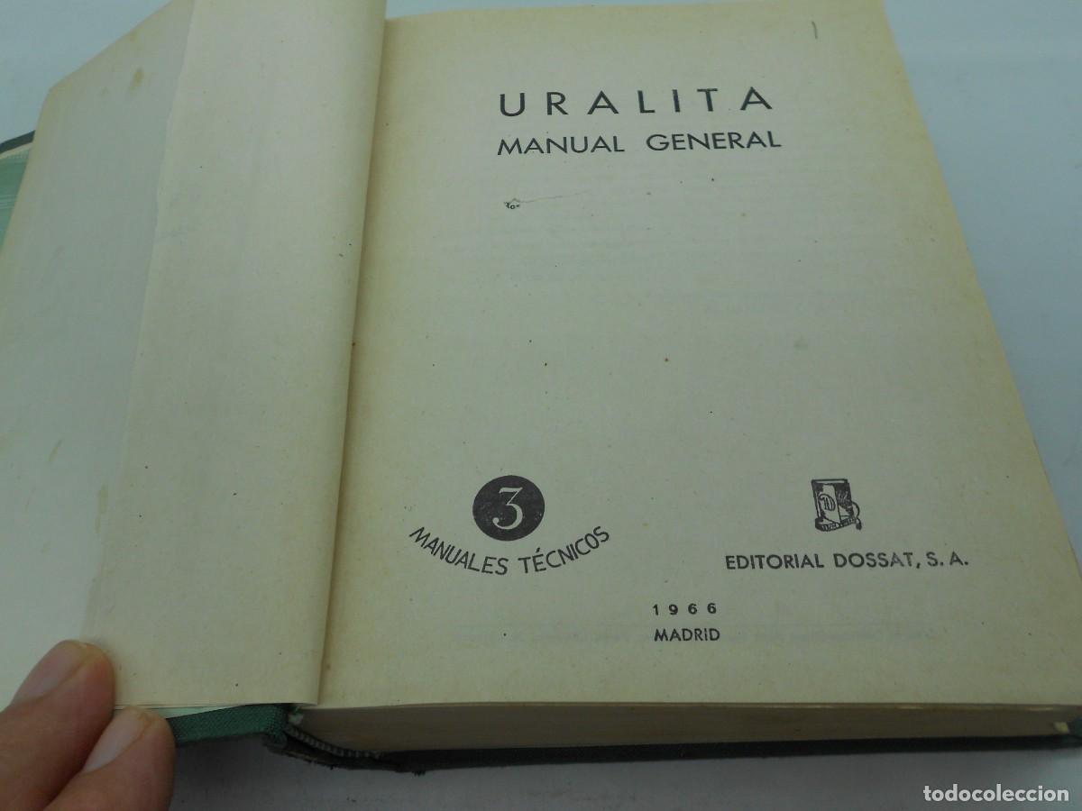 Libros de segunda mano: manual general uralita 1966 - Foto 4
