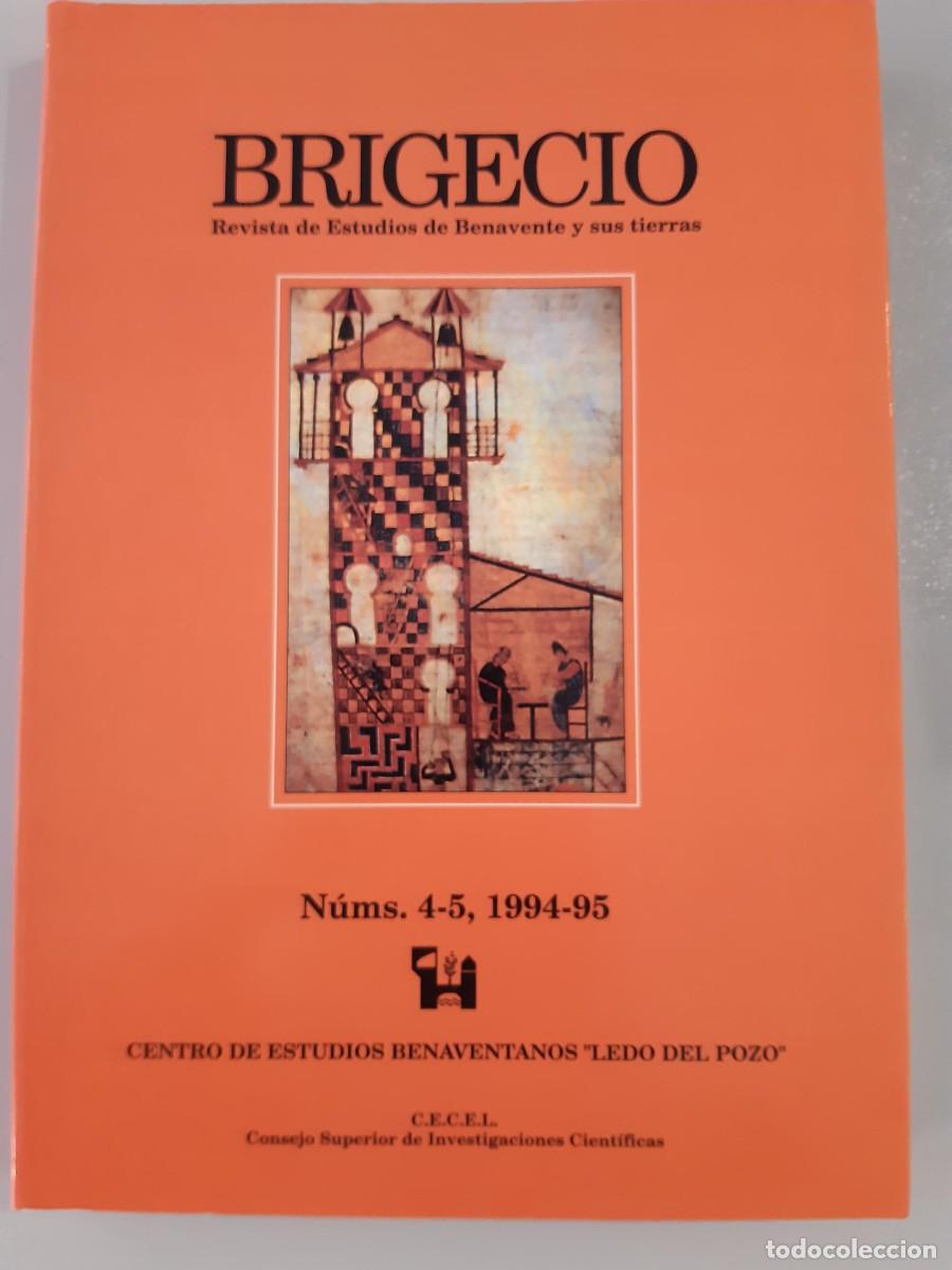 Libros de segunda mano: Brigecio. Revista de Estudios de Benavente y sus tierras. N&ordm; 4-5 BENVAENTE ZAMORA VIA PLATA TAVARA