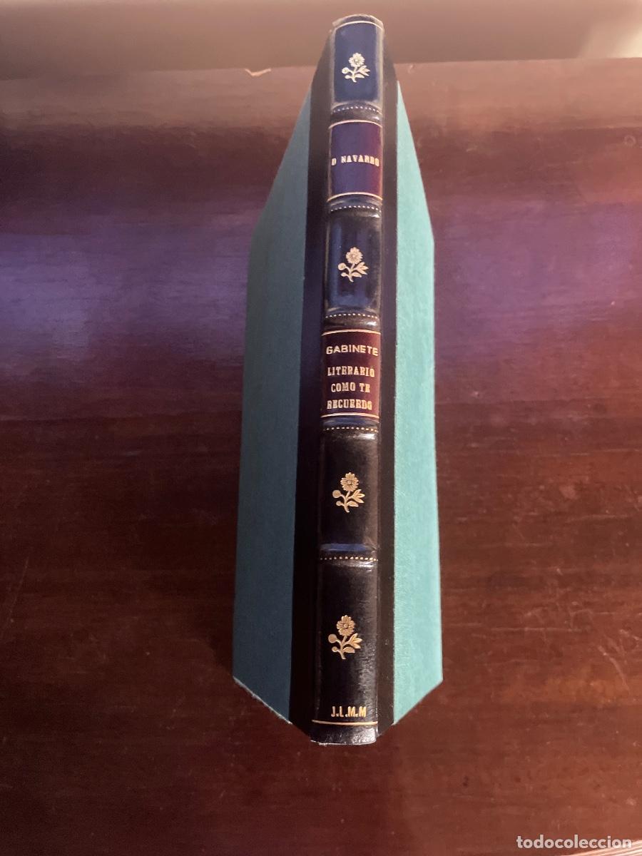 Libros de segunda mano: GABINETE LITERARIO. COMO TE RECUERDO. DOMINGO NAVARRO NAVARRO. CANARIAS BELLA ENCUADERNACI&Oacute;N