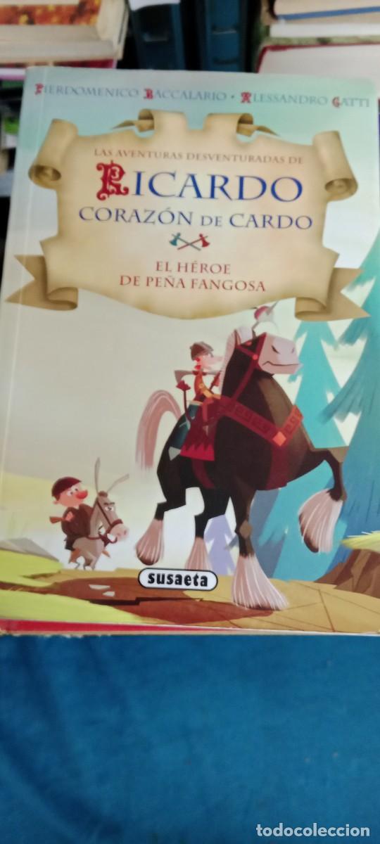 Second hand books: RICARDO CORAZON DE CARDO EL HEROE DE PE&Ntilde;A FANGOSA LIBRO GG-DNI