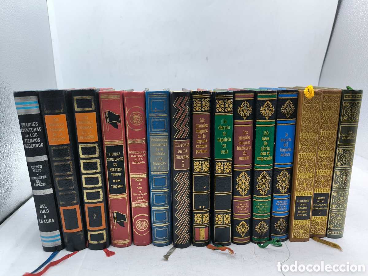 Second hand books: 15 Libros varias colecciones C&iacute;rculos amigos de la historia