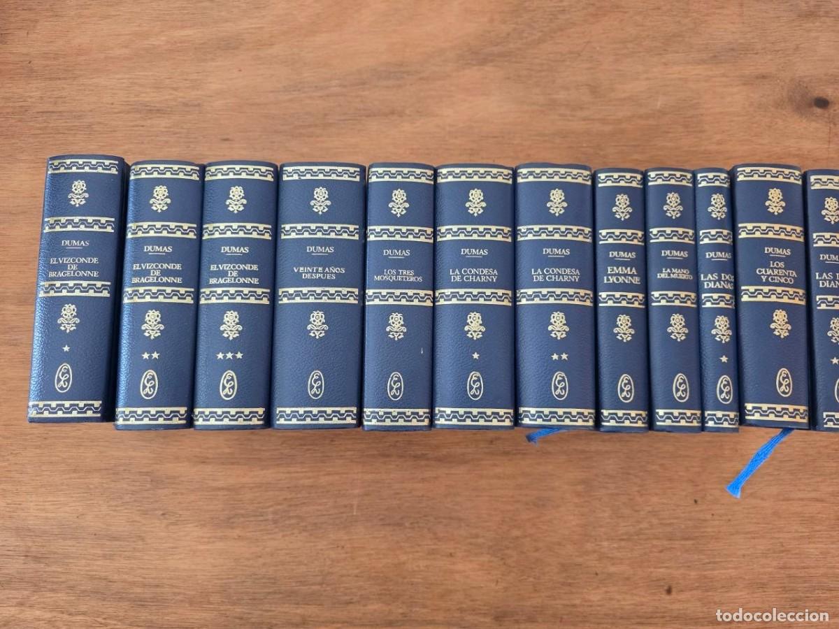 Libros de segunda mano: ALEJANDRO DUMAS - COLECCI&Oacute;N 12 TOMOS - SELECCIONES EDITORIALES 1969/1970 - S&Iacute;MIL PIEL