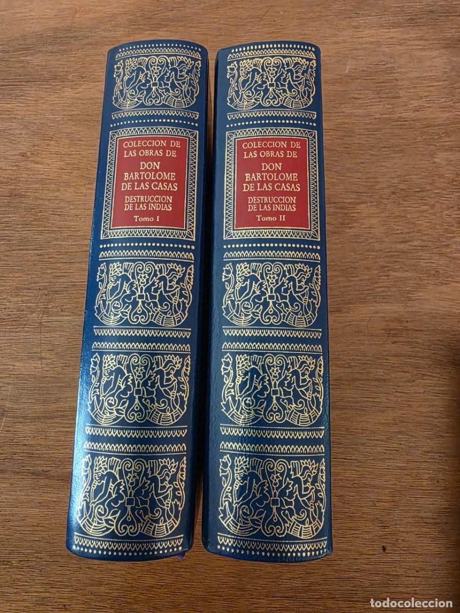 Libros de segunda mano: BARTOLOM&Eacute; DE LAS CASAS - DESTRUCCI&Oacute;N DE LAS INDIAS - 2 TOMOS - C&Iacute;RCULO DEL BIBLI&Oacute;FILO 1981