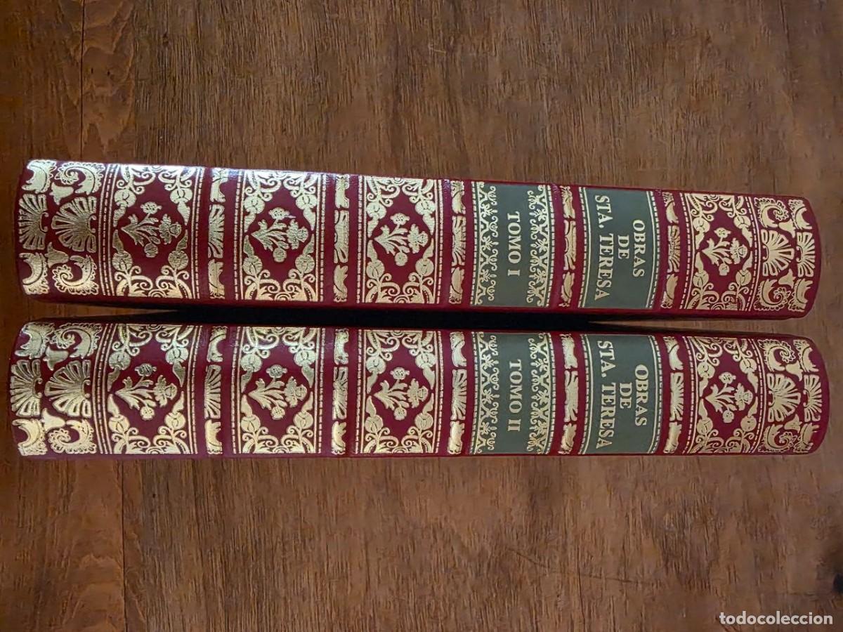 Libros de segunda mano: SANTA TERESA DE JES&Uacute;S - OBRAS - 2 TOMOS - C&Iacute;RCULO DEL BIBLI&Oacute;FILO - 1&ordf; TIRADA NUMERADA