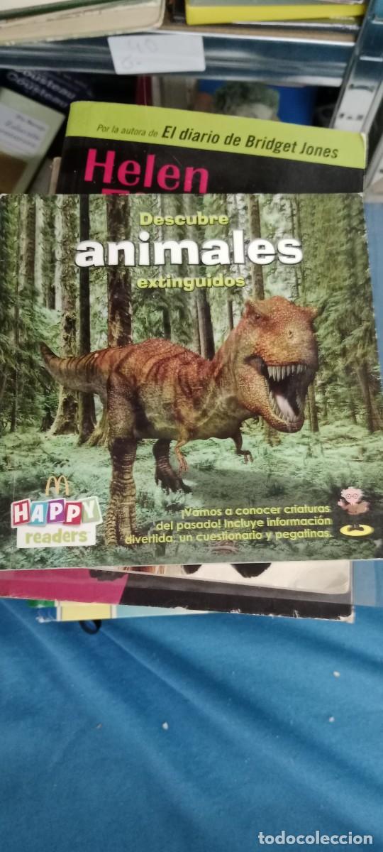 Second hand books: DESCUBRE ANIMALES EXTINGUIDOS MCDONALDS LIBRO GG-DNI