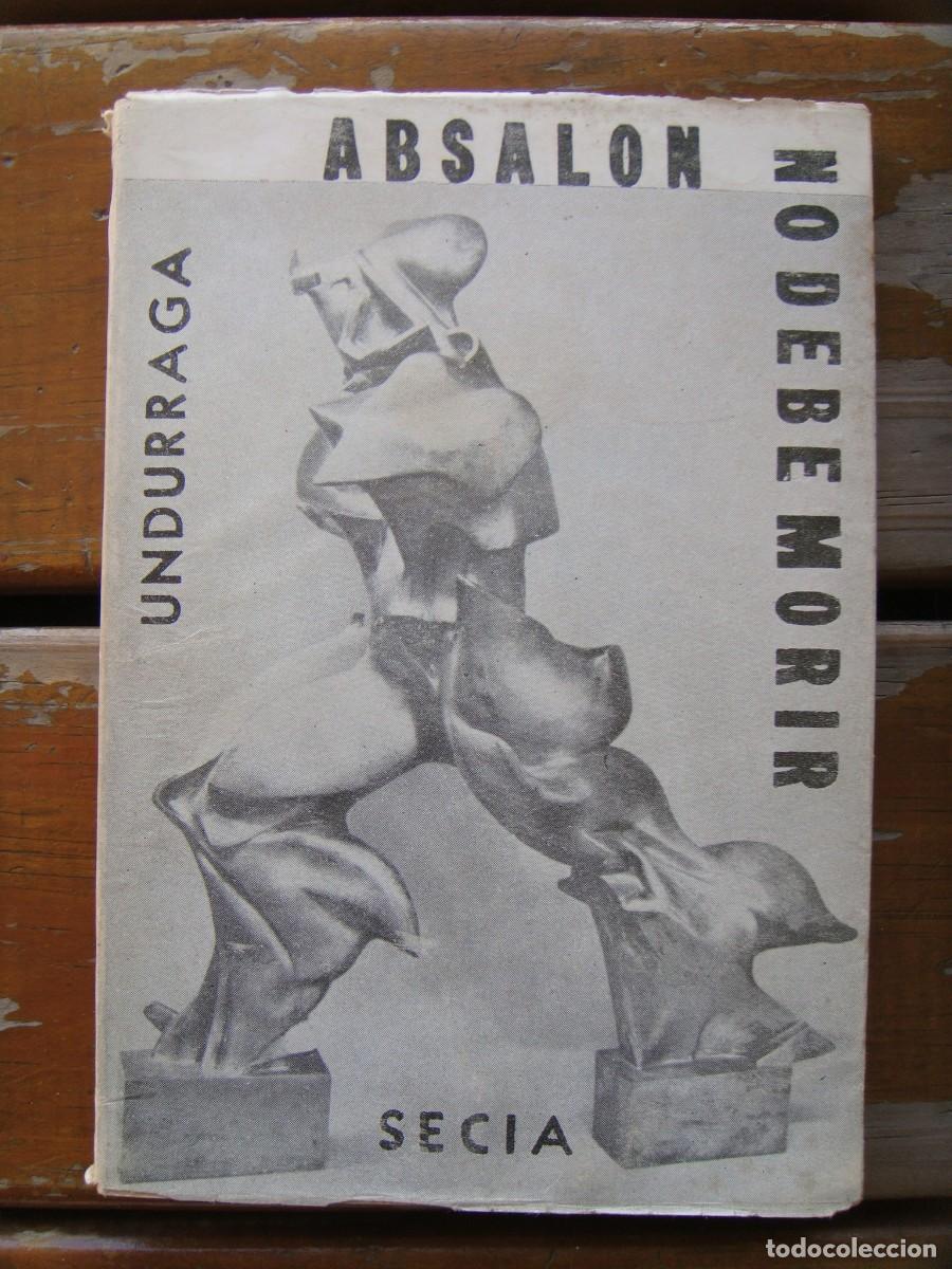 Libros de segunda mano: Antonio de Undurraga: ABSALON NO DEBE MORIR. Novela seguida de cinco cuentos. Primera edicion
