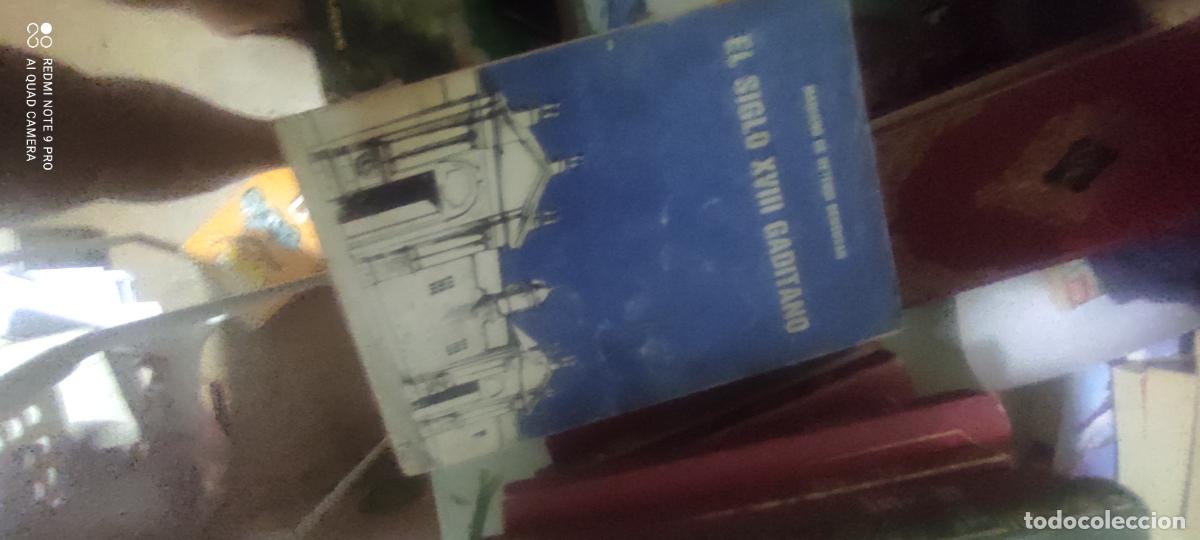 Libros de segunda mano: EL SIGLO XVIII GADITANO MARIANO DE RETEGUI BENSUSAN
