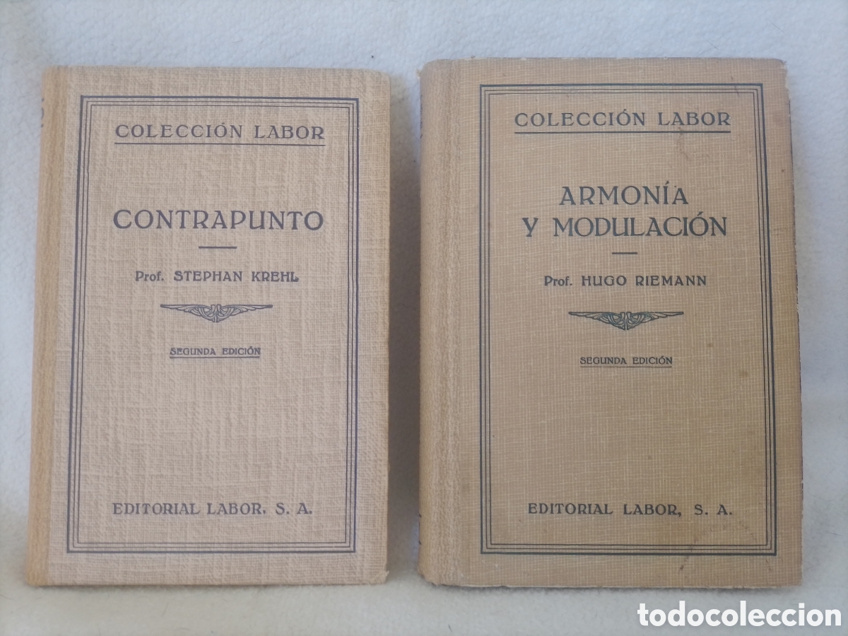 Libros de segunda mano: Colecci&oacute;n Labor - Contrapunto - Armon&iacute;a y modulaci&oacute;n.