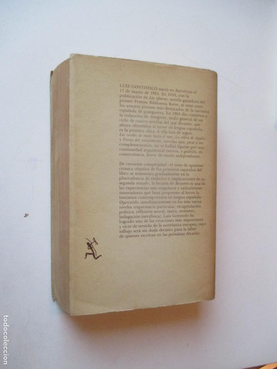 Libros de segunda mano: LUIS GOYTISOLO Recuento W40772 - Foto 2