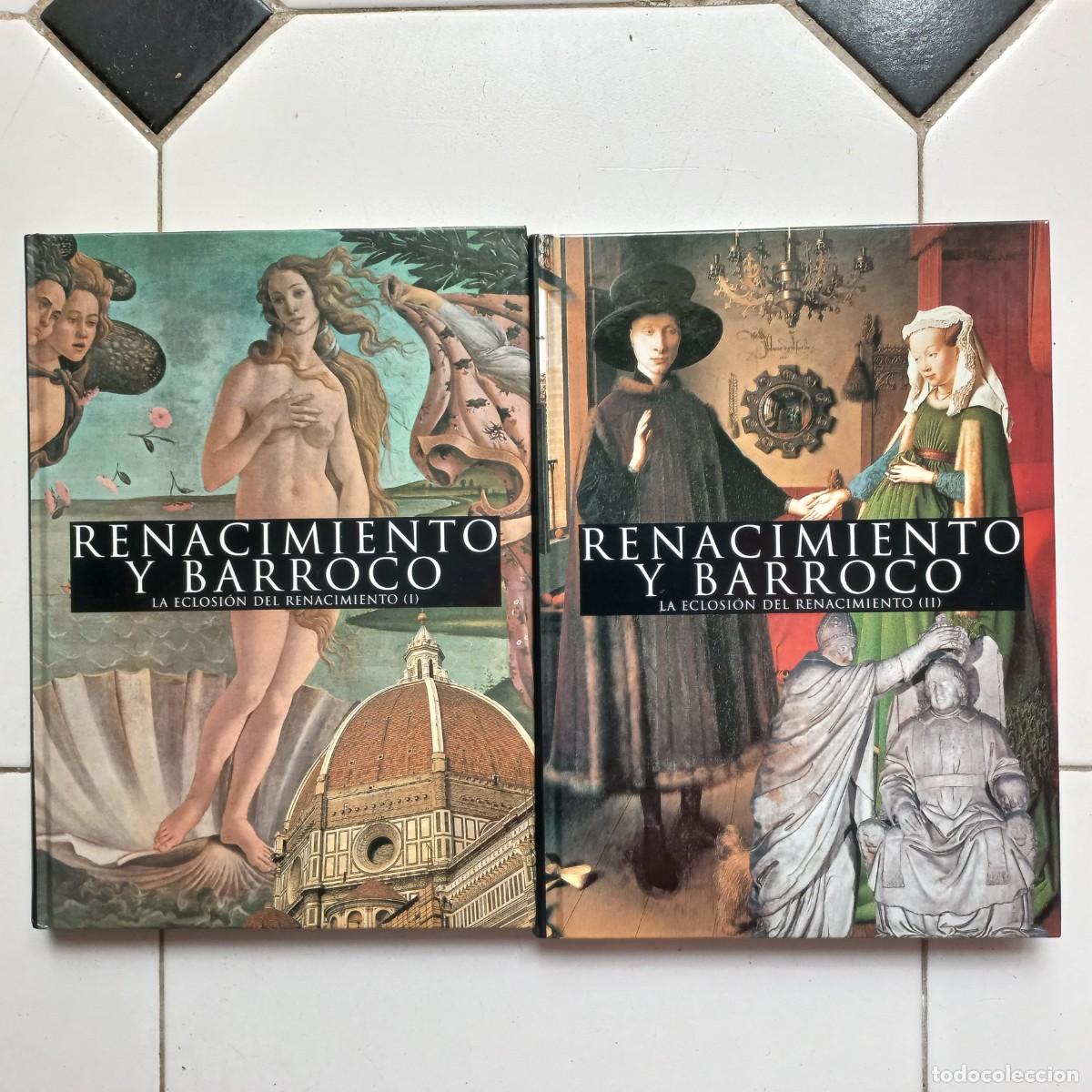 Second hand books: Renacimiento y Barroco. La eclosi&oacute;n del Renacimiento 1 y 2. Club International del Libro.