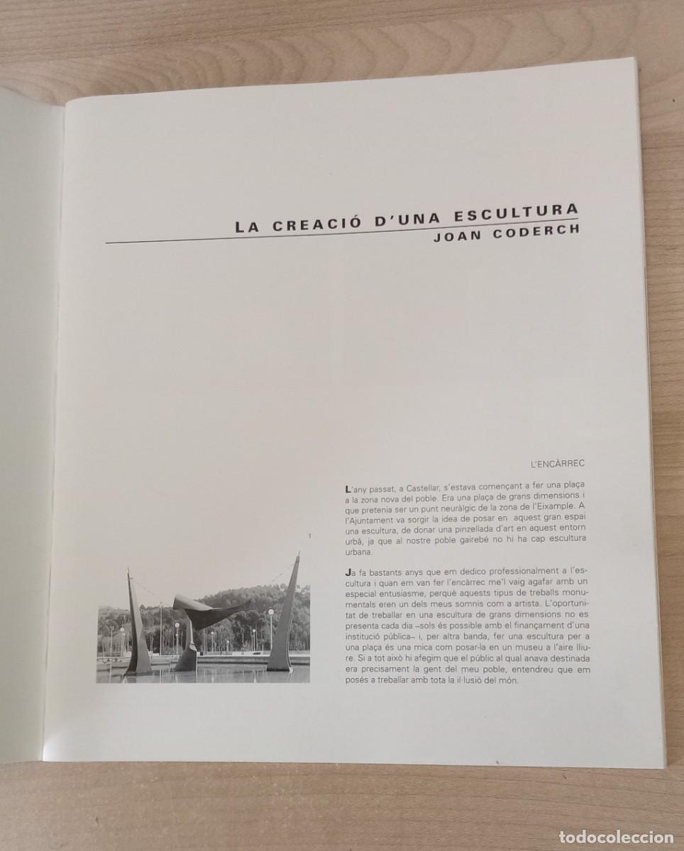 Libros de segunda mano: L&acute;ESCULTURA DE LA PLA&Ccedil;A DE CATALUNYA.. Joan Coderch..Castellar del Valles, 1995 - Foto 3