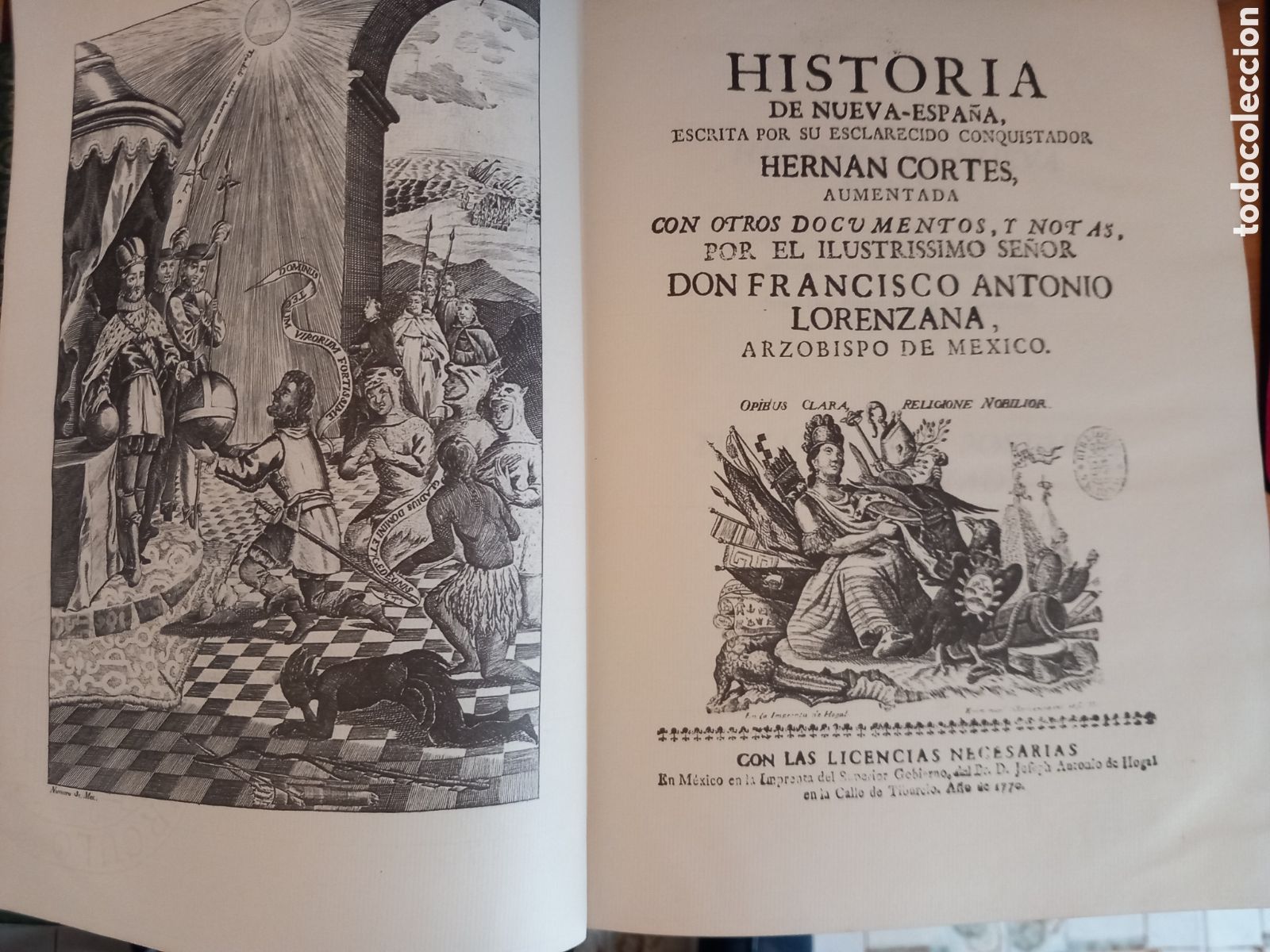 Libros de segunda mano: Historia de Nueva Espa&ntilde;a. Hern&aacute;n Cort&eacute;s - Foto 2