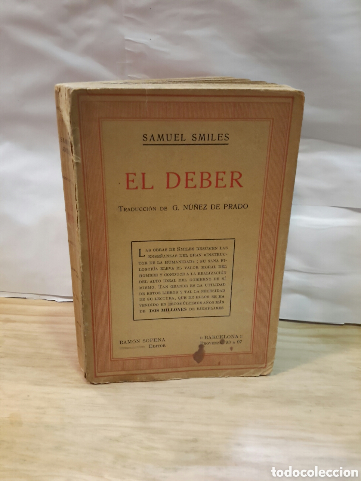 Libros de segunda mano: El deber Samuel smilesn - Foto 1