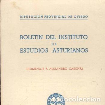 Libros de segunda mano: Homenaje Alejandro Casona Bolet&iacute;n Instituto Estudios Asturianos 1966 Oviedo Teatro Literatura