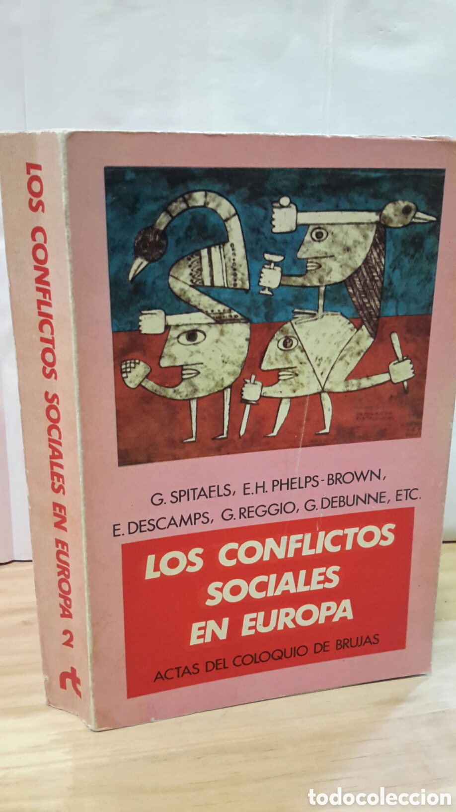 Second hand books: V.A. - los conflictos sociales en Europa. Actas del coloquio de brujas